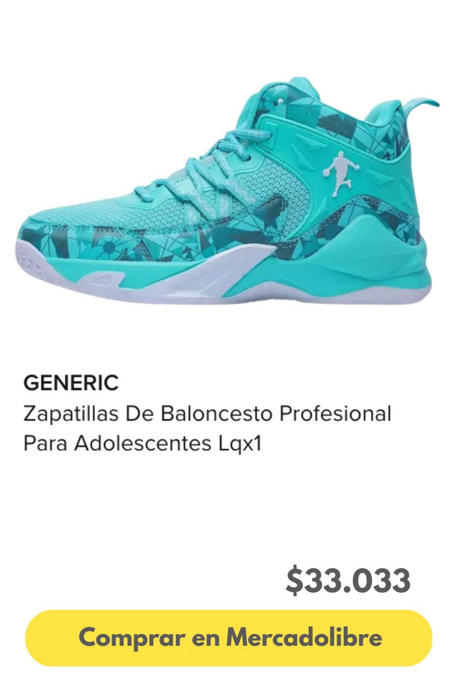 Zapatillas De Baloncesto Profesional Para Adolescentes Lqx1